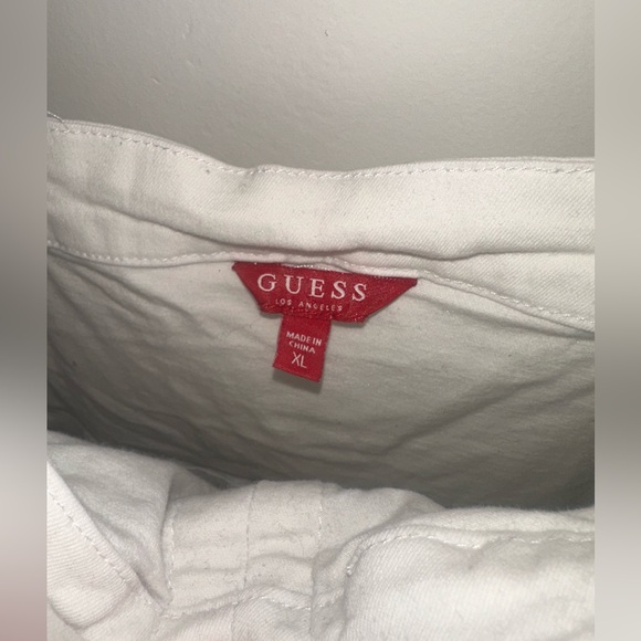 Guess white denim dress - Picture 2 of 3